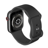 Apple Watch (38/40/SE/41/42mm) Epico Silikon Rem - Svart