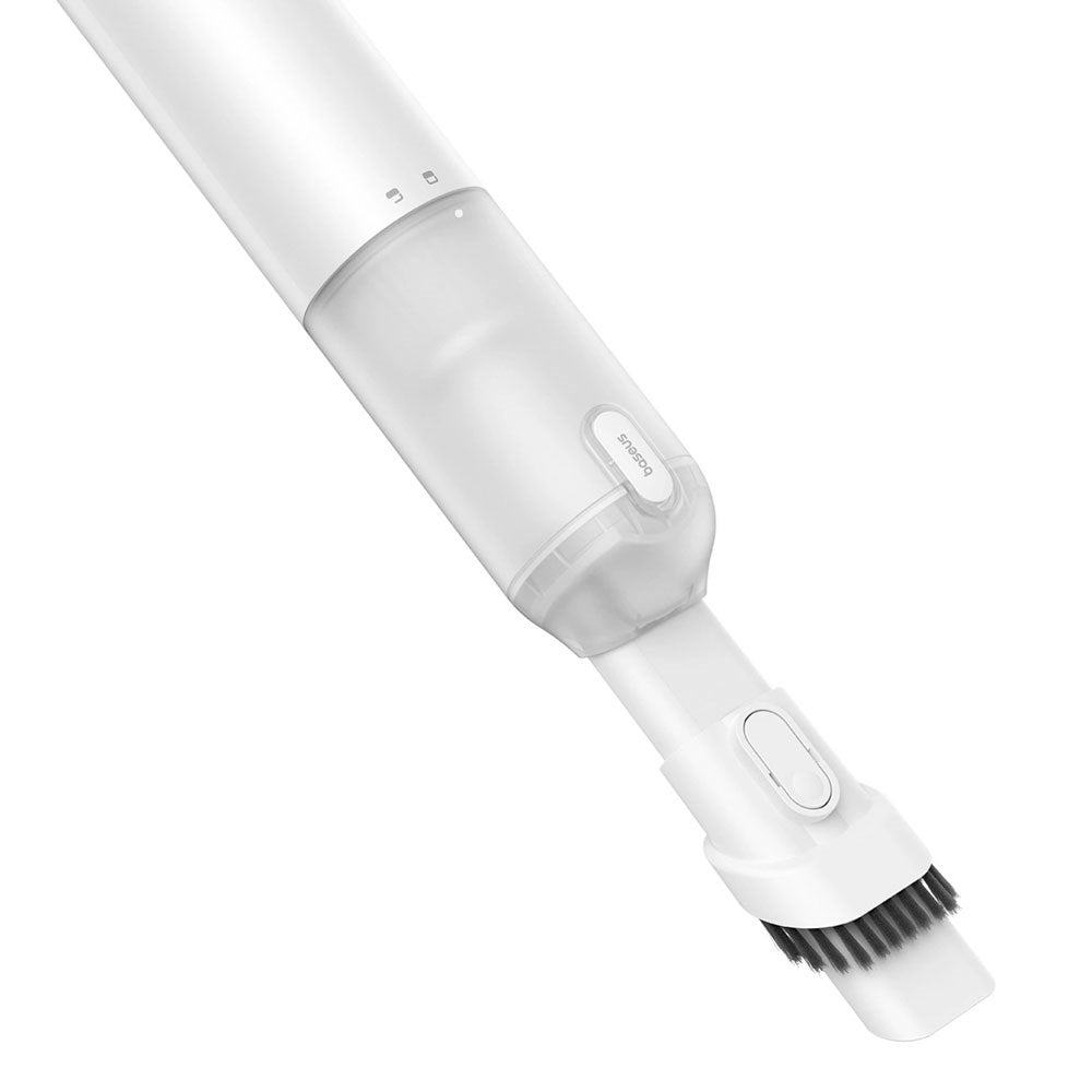 Baseus A3lite Vacuum Cleaner - Trådløs Støvsuger for Bil med Pumpefunksjon - Hvit