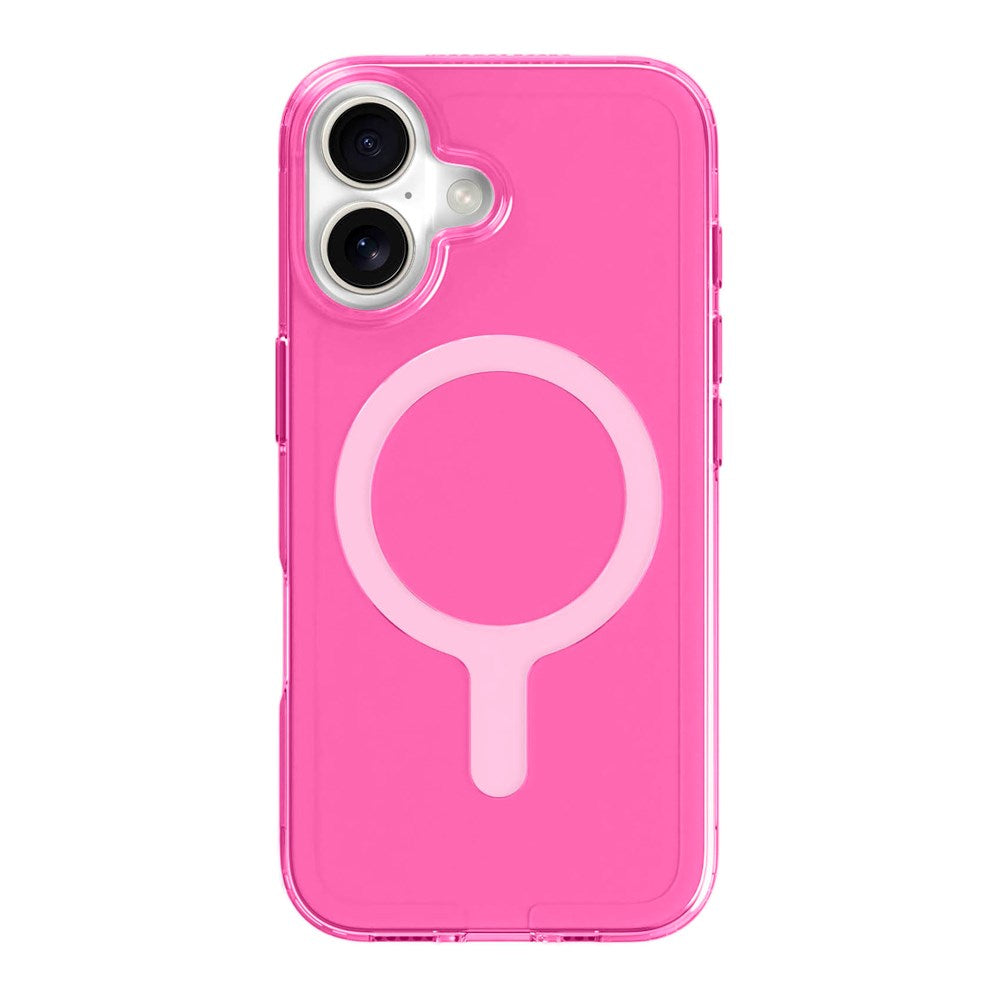 agood company iPhone 16 CLRPRTCT  100% Resirkulert Plast Deksel - Transparent / Candy Pink