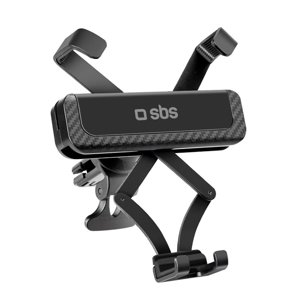 SBS New Jersey Gravity Mobiltelefonholder til Bil - Max Mobil: 105 x 35mm - Svart