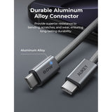Aukey CB-DCC061 Circlet Blink 60W USB-C til USB-C Kabel - 1m - Grå