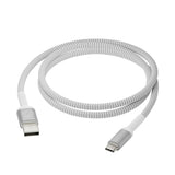 dbramante1928 Flettet Laderkabel - USB-A til USB-C - 36W - 1.2M - Hvit