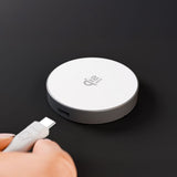 dbramante1928 Qi2 25W Trådløs Magnetisk Lader m. Stativfunksjon – MagSafe Kompatibel – Aluminium