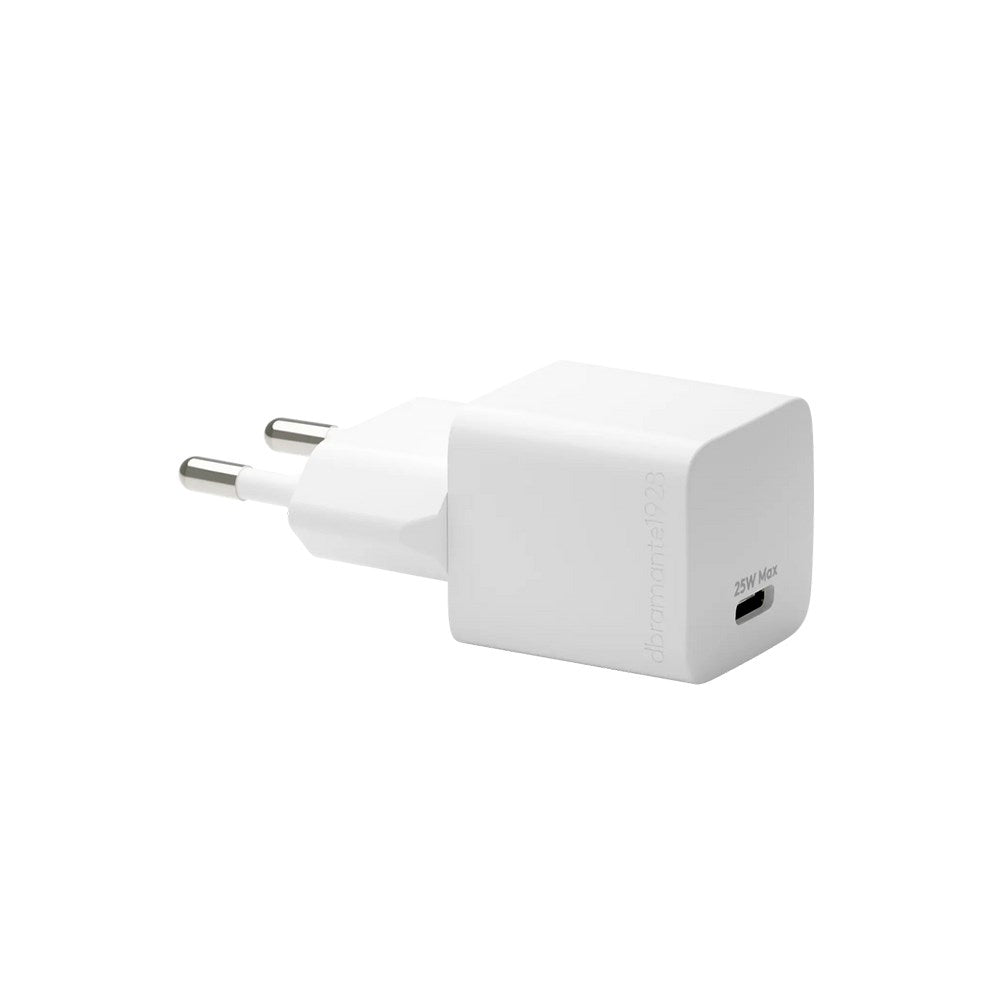 dbramante1928 EU Vegglader - 1 x USB-C 25W - Hvit