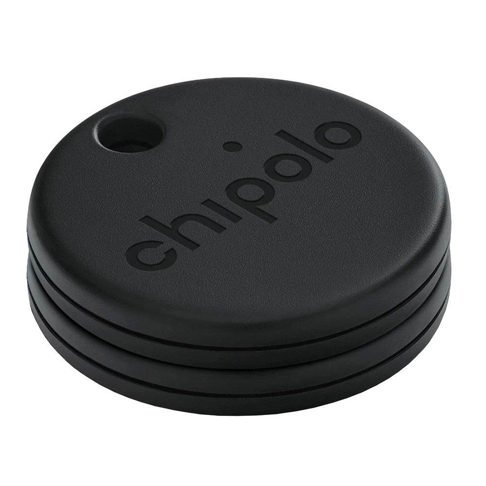 Chipolo ONE Spot - GPS Tracker - Kompatibel med Apple Find My - 2 Pack - Svart