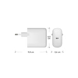 dbramante1928 EU Vegglader - 1 x USB-C 65W - Hvit