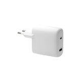 dbramante1928 EU Vegglader - 1 x USB-C 65W/1 x USB-A 18W - Hvit