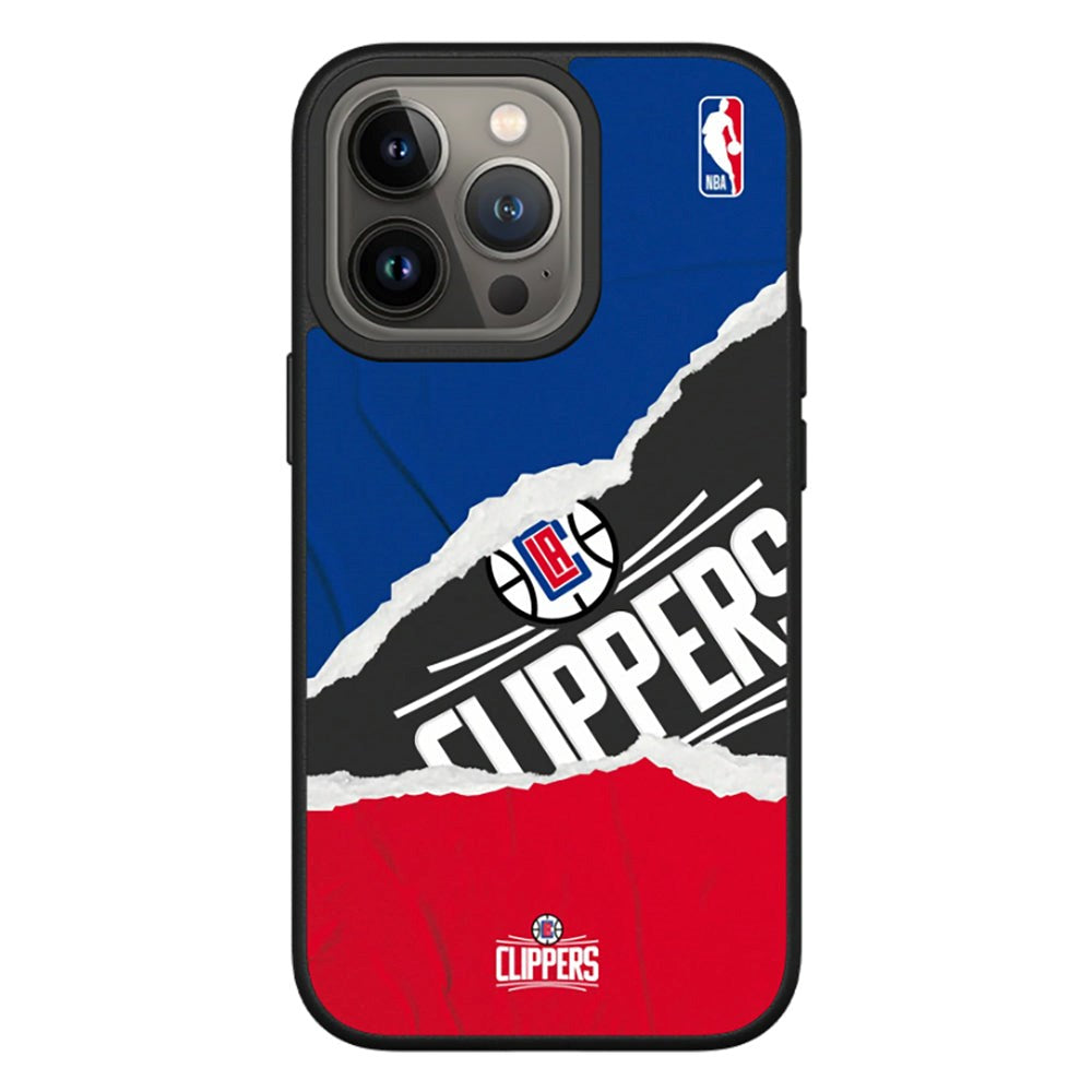 iPhone 13 Pro RhinoShield SolidSuit Håndverker NBA Deksel med LA Clippers - Sweat and Tears