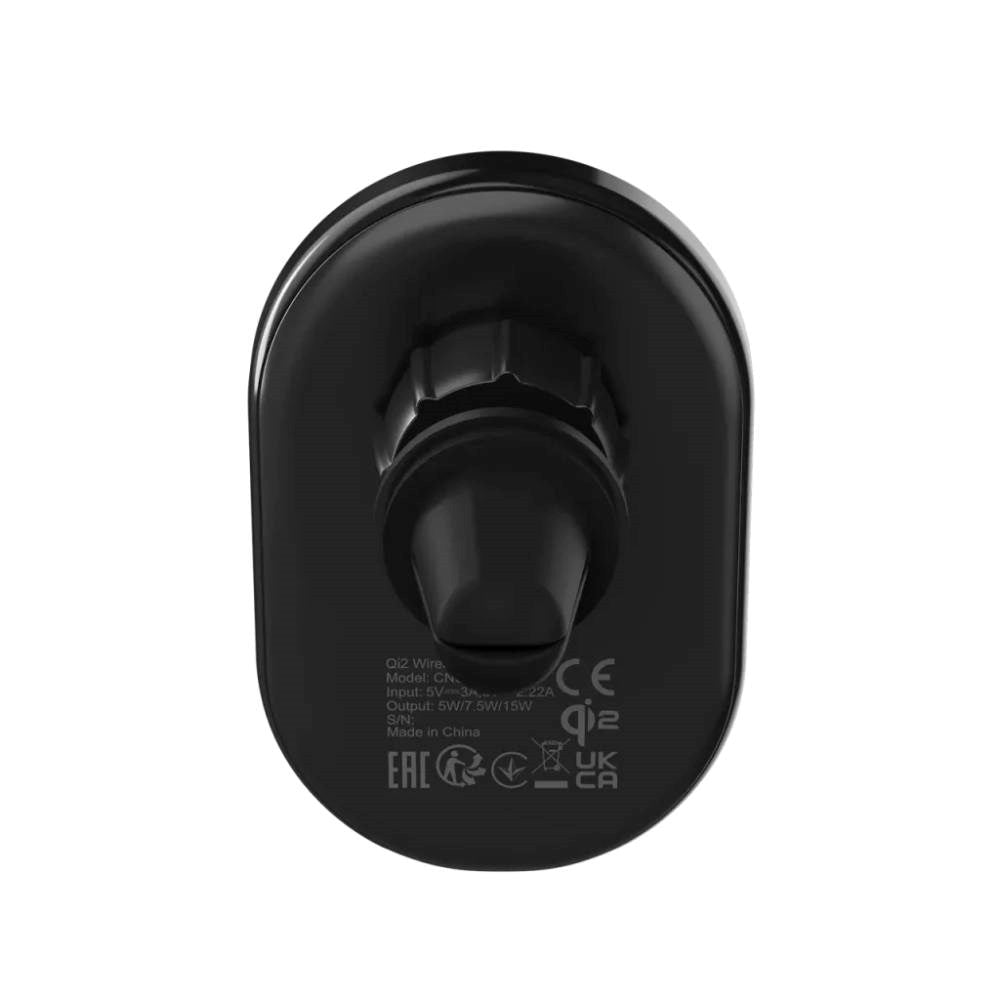 Canyon OnGrip 105 15W Billader til Ventilasjon - Qi2 / MagSafe Kompatibel - Svart