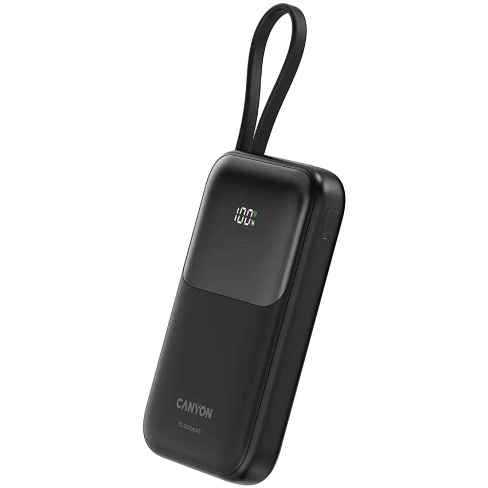 Canyon OnPower 101 22.5W PowerBank - 10.000 mAh - Svart