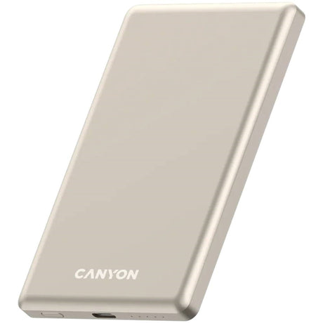 Canyon OnPower 510 10.000 mAh PowerBank - MagSafe Kompatibel - Beige