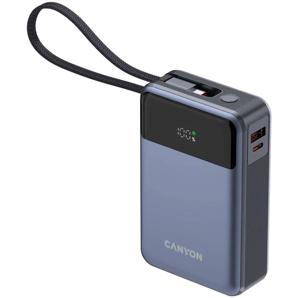 Canyon OnPower 600 PowerBank - 65W / 20.000 mAh - Grå