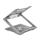 Canyon OnStand 2 6-i-1 USB-C Hub & Laptopstativ - Grå