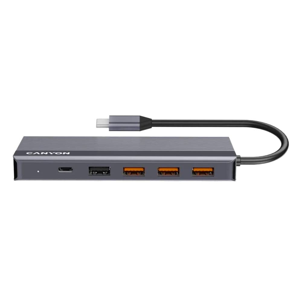 Canyon DS16 13-i-1 USB-C Hub - Grå