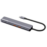 Canyon DS17 6-i-1 USB-C Hub - Grå