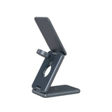 Canyon OnCharge 309 3-i-1 15W Sammenleggbar Trådløs Lader - Qi / MagSafe Kompatibel - Grå
