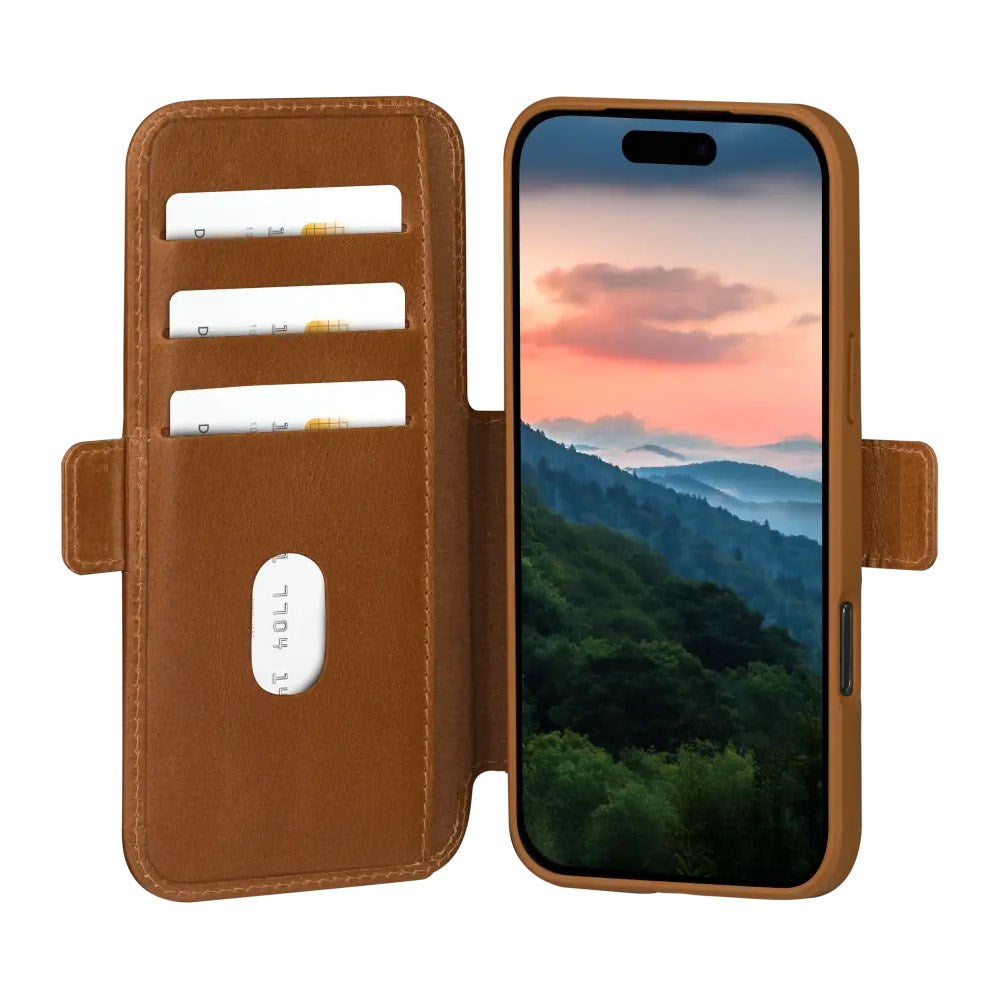 Tan Iphone iPhone 17 Pro dbramante1928 Copenhagen Flip Deksel - Tan – INCOVER.NO