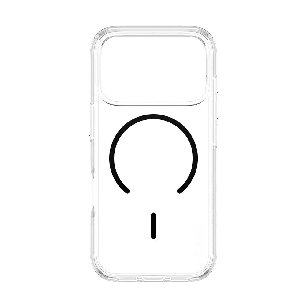iPhone 18 Pro / 17 Pro CARE by PanzerGlass FLAGSHIP Urban Explorer Deksel - MagSafe Kompatibel - Transparent / Black