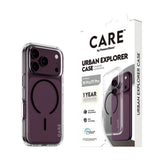 iPhone 18 Pro / 17 Pro CARE by PanzerGlass FLAGSHIP Urban Explorer Deksel - MagSafe Kompatibel - Transparent / Black