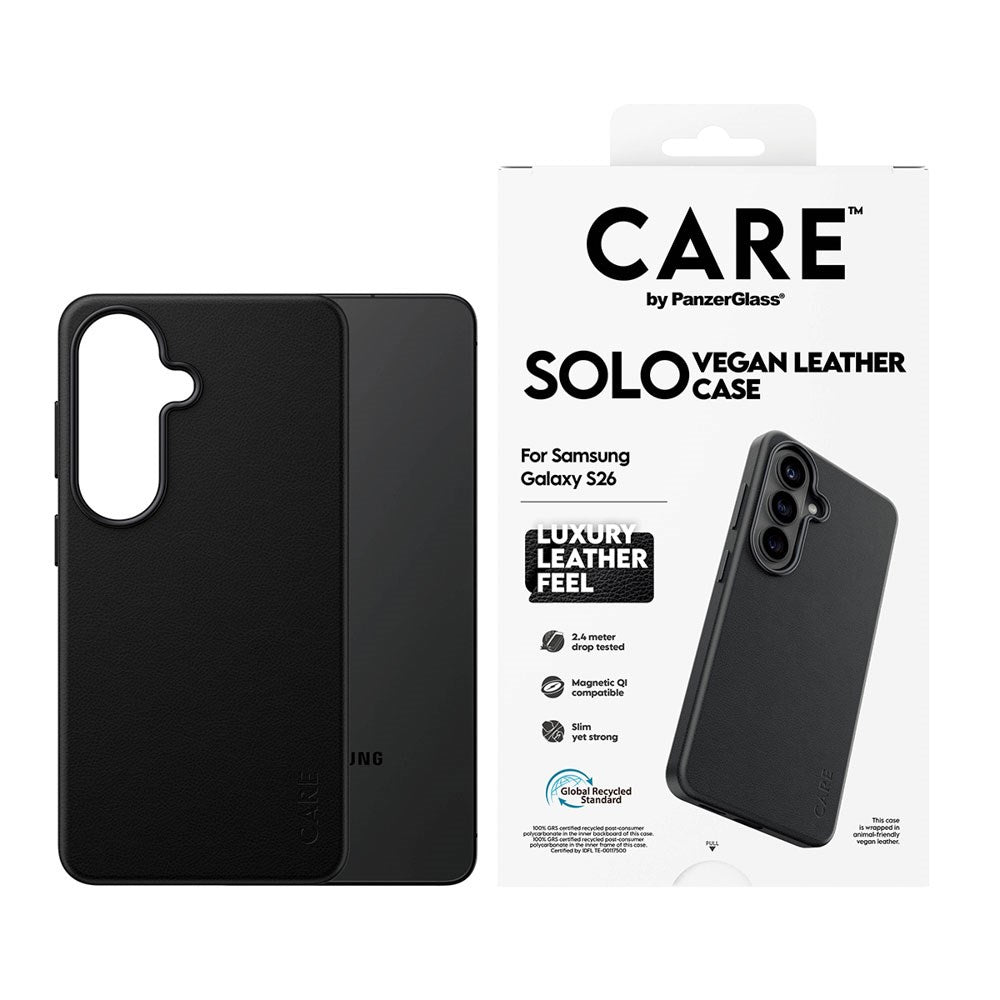 Samsung Galaxy S26 CARE by PanzerGlass SOLO Deksel - Svart