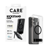 Samsung Galaxy S26 Ultra CARE by PanzerGlass Feature Kickstand Deksel - Qi Kompatibel - Transparent / Black