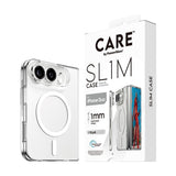 iPhone Duo CARE by PanzerGlass SL1M Deksel - MagSafe Kompatibel - Gjennomsiktig