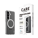 Samsung Galaxy S26 CARE by PanzerGlass Urban Explorer Deksel - Qi Kompatibel - Gjennomsiktig / Hvit