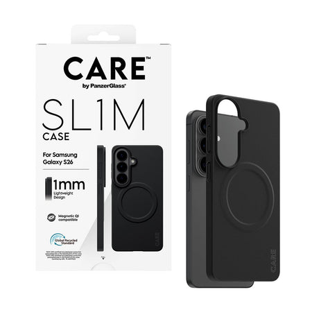 Samsung Galaxy S26 CARE by PanzerGlass SL1M Deksel - Svart