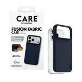 iPhone 18 Pro Max / 17 Pro Max CARE by PanzerGlass Fusion Fabric Deksel - MagSafe Kompatibel - Blå