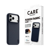 iPhone 18 Pro Max / 17 Pro Max CARE by PanzerGlass Fusion Fabric Deksel - MagSafe Kompatibel - Blå
