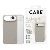 CARE by PanzerGlass iPhone Air Fashionable Samba Deksel - MagSafe Kompatibel - Vanilla
