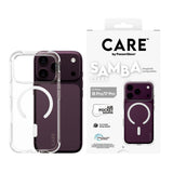 iPhone 18 Pro / 17 Pro CARE by PanzerGlass Fashionable Samba Deksel - MagSafe Kompatibel - Gjennomsiktig