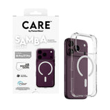 iPhone 18 Pro / 17 Pro CARE by PanzerGlass Fashionable Samba Deksel - MagSafe Kompatibel - Gjennomsiktig