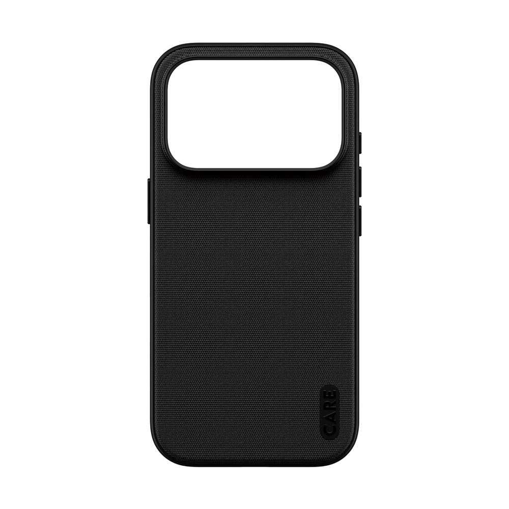 iPhone 18 Pro / 17 Pro CARE by PanzerGlass Fusion Fabric Deksel - MagSafe Kompatibel - Svart