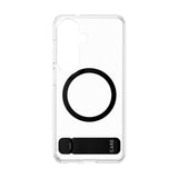Samsung Galaxy S26 CARE by PanzerGlass Feature Kickstand Deksel - Qi Kompatibel - Transparent / Black