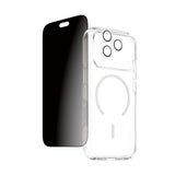 iPhone 18 Pro CARE by PanzerGlass 3-i-1 FLAGSHIP Bundle - Deksel / Privacy Skjermbeskyttelse (UWF) / Kamerabeskyttelse - Gjennomsiktig / Svart