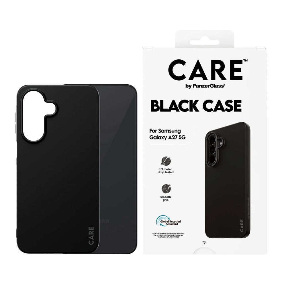 Samsung Galaxy A27 CARE by PanzerGlass Fearlessly Fashionable Deksel - Black