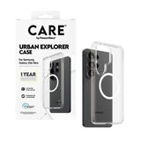 Samsung Galaxy S26 Ultra CARE by PanzerGlass Urban Explorer Deksel - Qi Kompatibel - Gjennomsiktig / Hvit