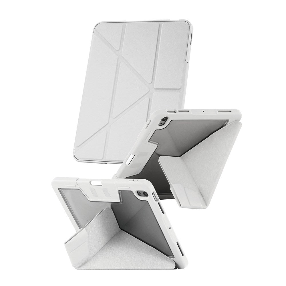 iPad Air 11" (2025 / 2024) Care by PanzerGlass Essential Case - Stående Funksjon - Grå