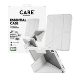 iPad Air 11" (2025 / 2024) Care by PanzerGlass Essential Case - Stående Funksjon - Grå