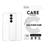 CARE by PanzerGlass Samsung Galaxy S25 FE Fashionable Transparent X-Ray Soft Basic Case - Gjennomsiktig