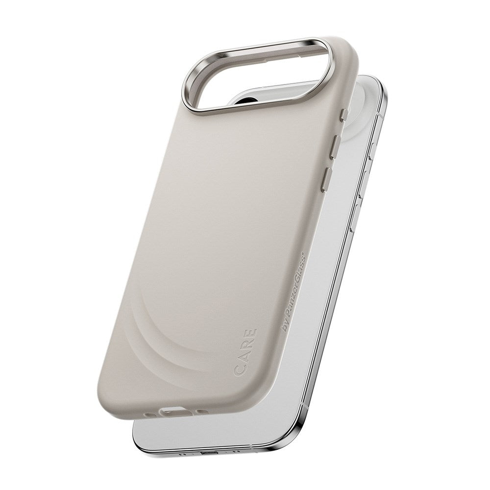 CARE by PanzerGlass iPhone Air Flow Deksel - MagSafe Kompatibel - Vanilla