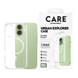CARE by PanzerGlass iPhone 17 FLAGSHIP Urban Explorer Deksel - MagSafe Kompatibel - Transparent