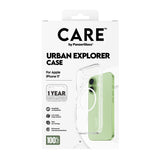 CARE by PanzerGlass iPhone 17 FLAGSHIP Urban Explorer Deksel - MagSafe Kompatibel - Transparent