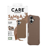 CARE by PanzerGlass iPhone 17 Fashionable Samba Deksel - MagSafe Kompatibel - Espresso