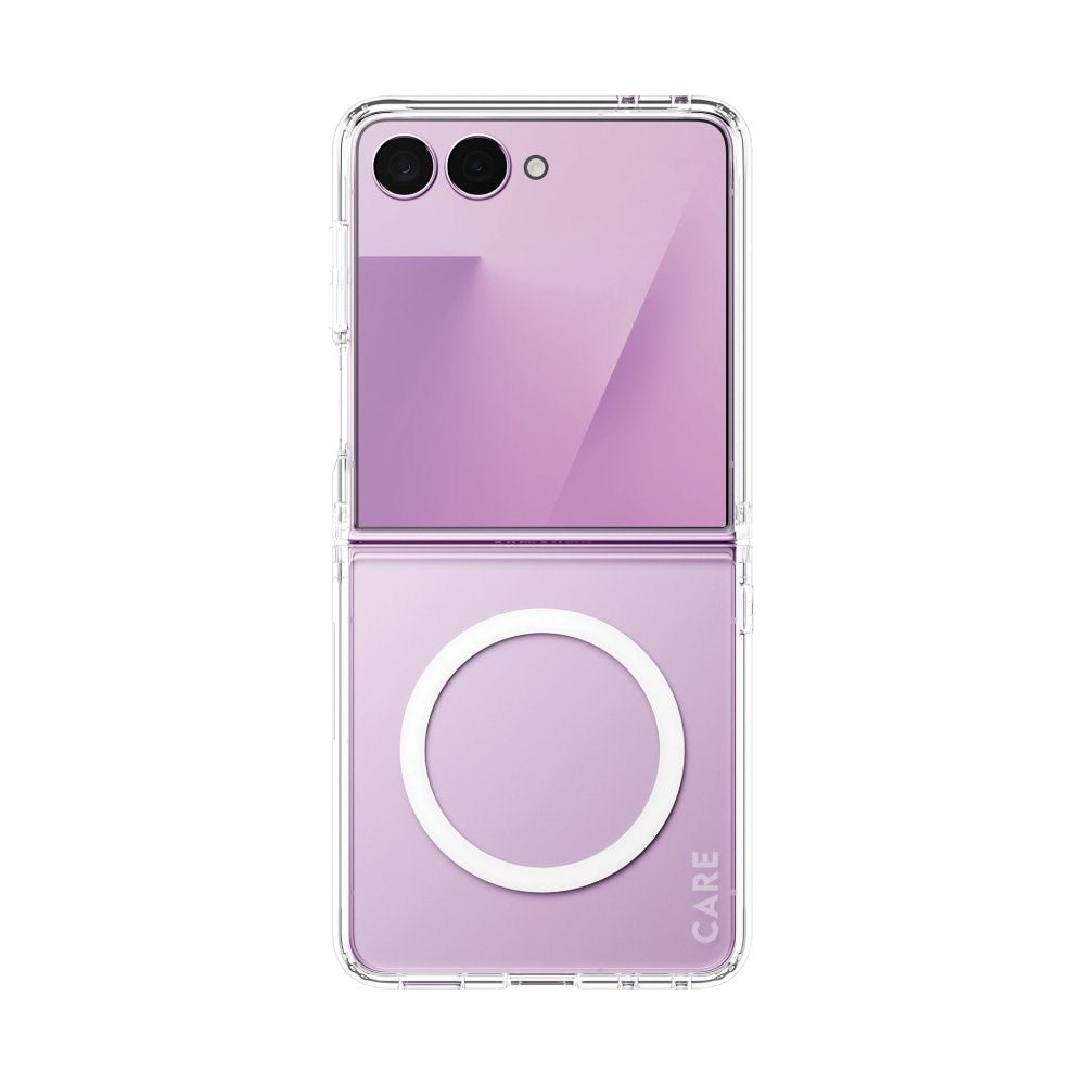 Samsung Galaxy Z Flip8 / Flip7 CARE™ by PanzerGlass® Urban Combat Deksel - Transparent
