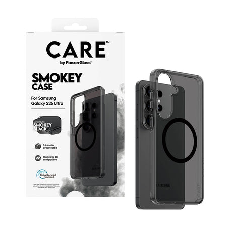 Samsung Galaxy S26 Ultra CARE by PanzerGlass Urban Explorer Deksel - Qi Kompatibel - Smokey Svart