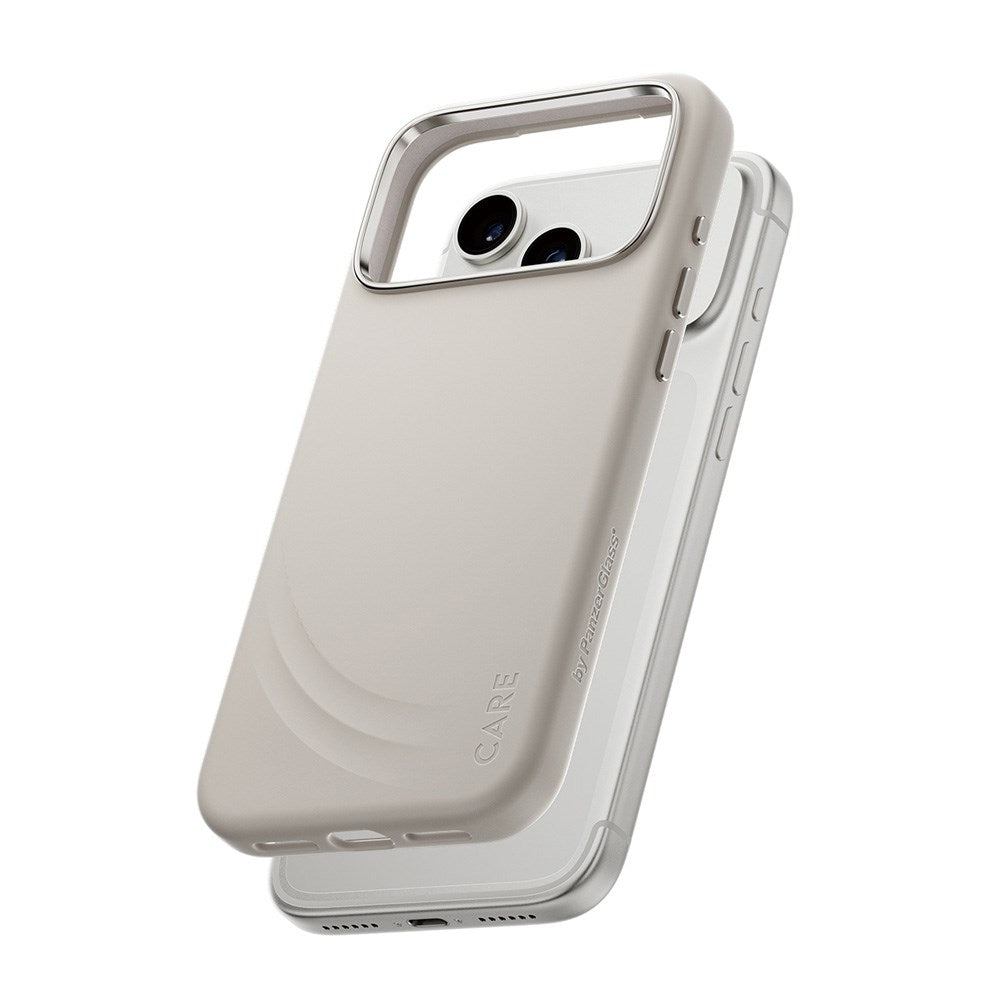 CARE by PanzerGlass iPhone 17 Pro Max Flow Deksel - MagSafe Kompatibel - Vanilla