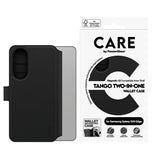 CARE by PanzerGlass Samsung Galaxy S25 Edge Feature Tango 2-in-1 Deksel med Lommebok - Svart
