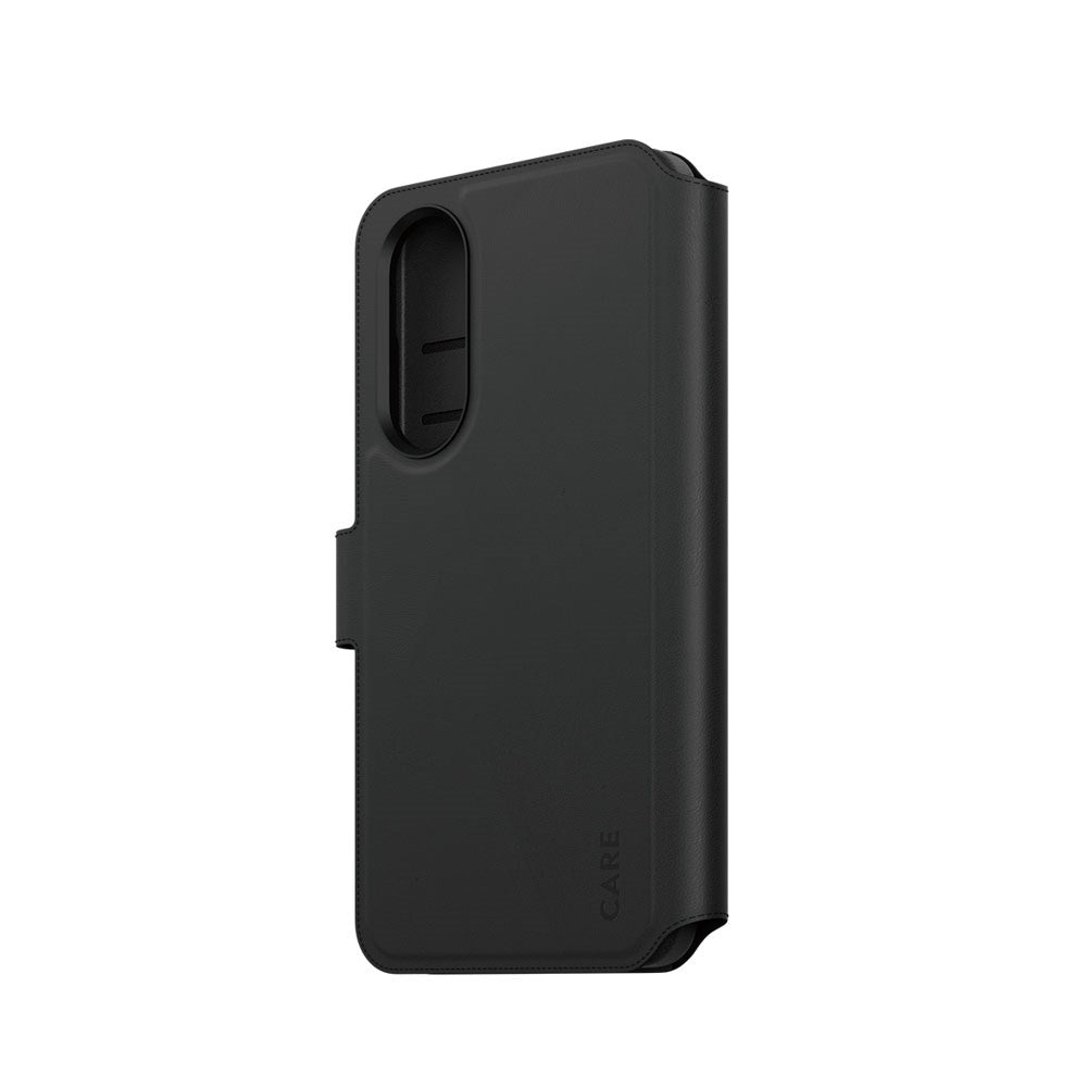 CARE by PanzerGlass Samsung Galaxy S25 Edge Feature Tango 2-in-1 Deksel med Lommebok - Svart